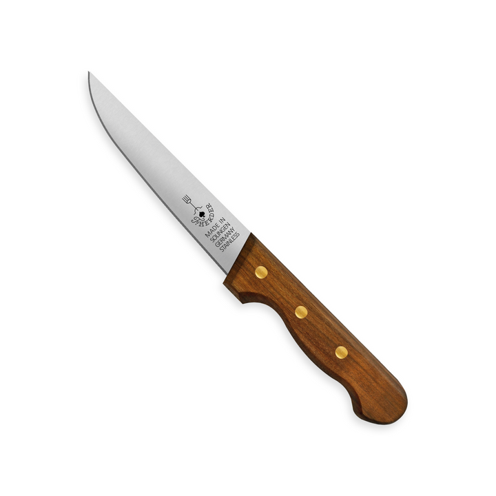 Stechmesser Walnuss – Präzises Zuschneidemesser mit rostfreier Klinge & Walnussholzgriff