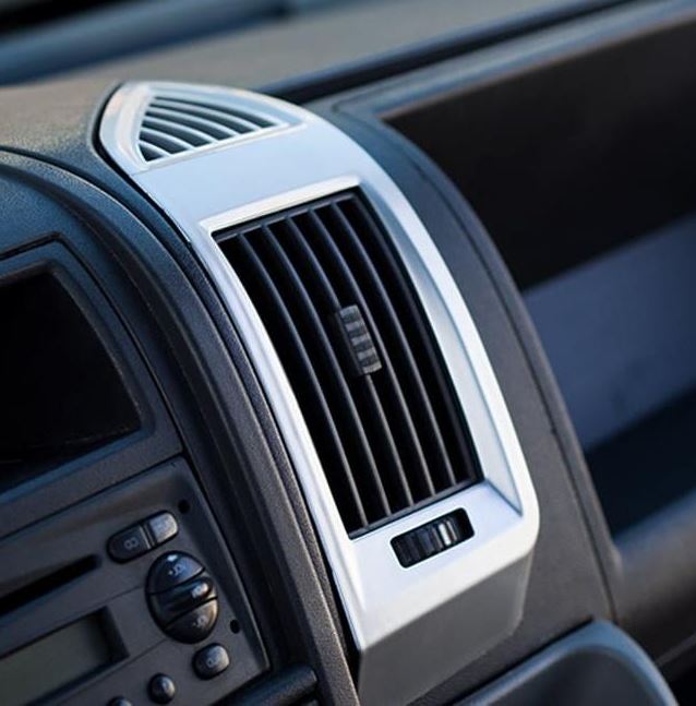 For Peugeot Boxer Dashboard Air Vent (Silver) Painted and Ready to Fit AUTO-SLEEPERS,BAILEY,HOBBY, HYMER, RAPIDO, SWIFT, AUTO-TRAIL