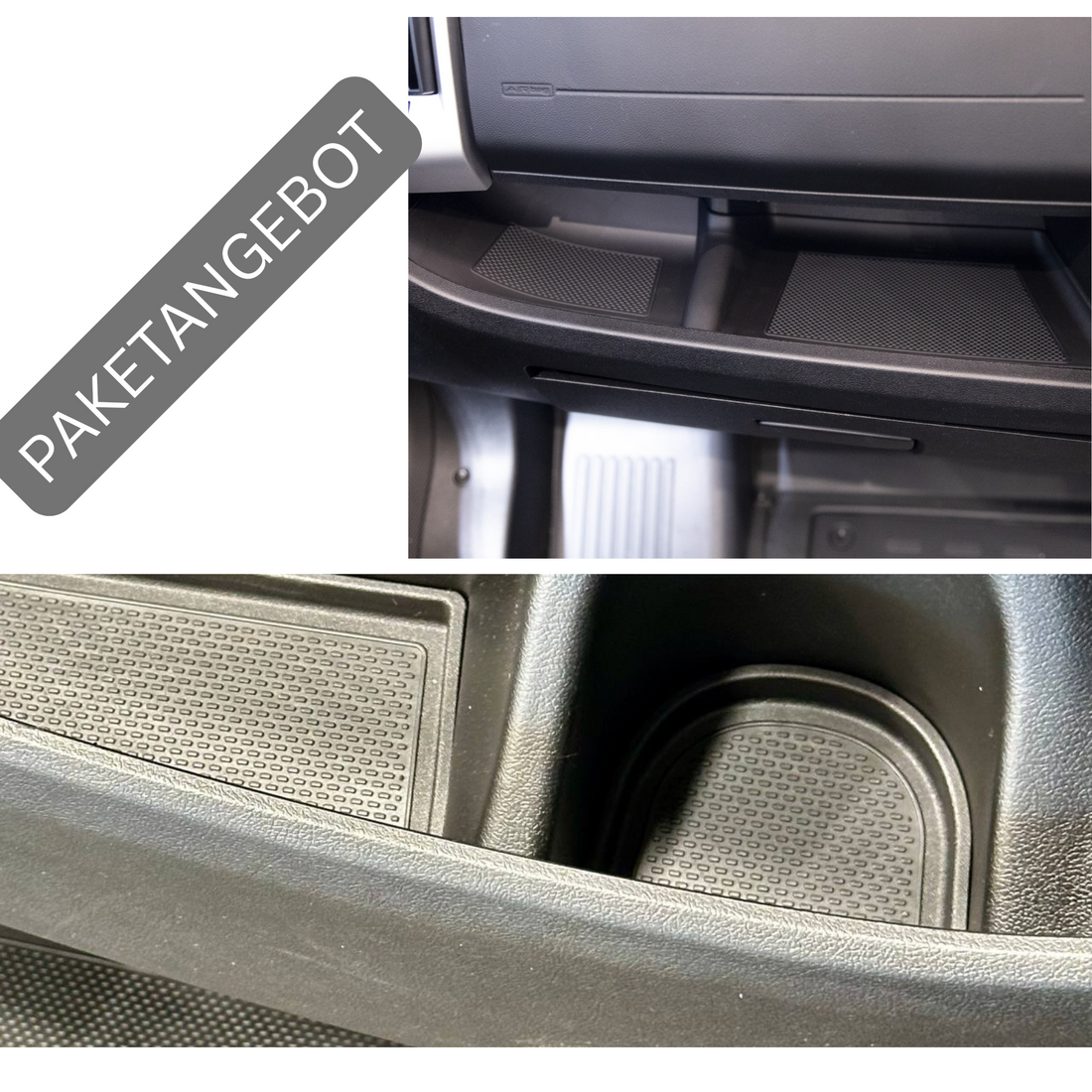 For Opel Movano Interior Bundle Rubber Mats- Black | Van-X