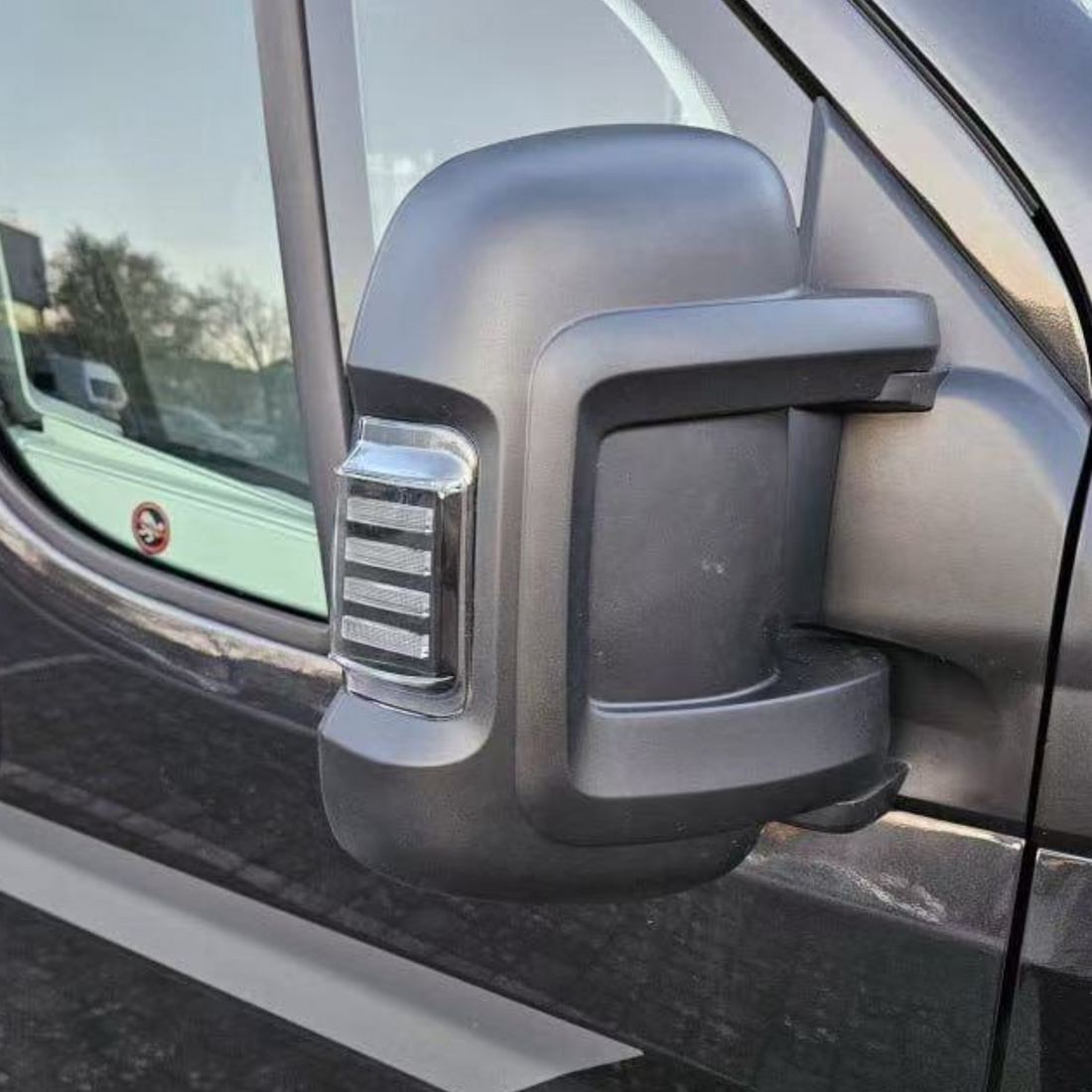 Opel Movano Spiegelblinker LED mit Smoke-Glas – Seitenblinker im Außenspiegel, Set (2 Stück)