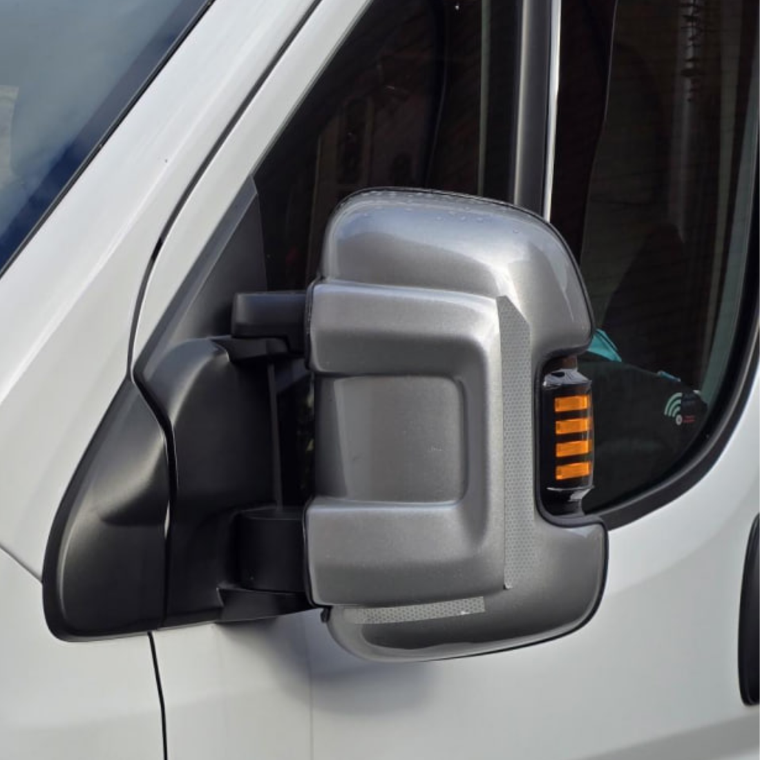 Opel Movano Spiegelblinker LED mit Smoke-Glas – Seitenblinker im Außenspiegel, Set (2 Stück)