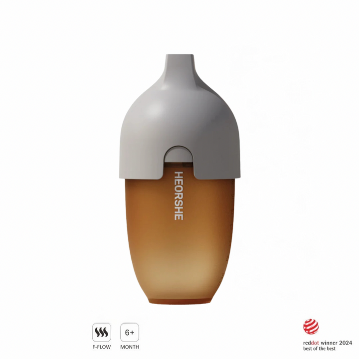 Ultra Wide Neck Baby Bottle 240ml (Grau)