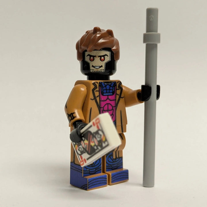 „Gambler im Mantel“ Custom-Minifigur – UV-Direktdruck auf original LEGO® Teilen | MBB-Custom