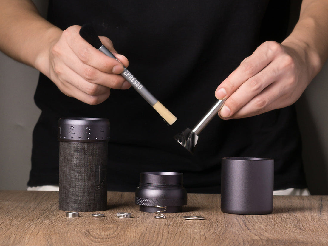 1Zpresso J-Ultra Manual Coffee Grinder – Iron Grey