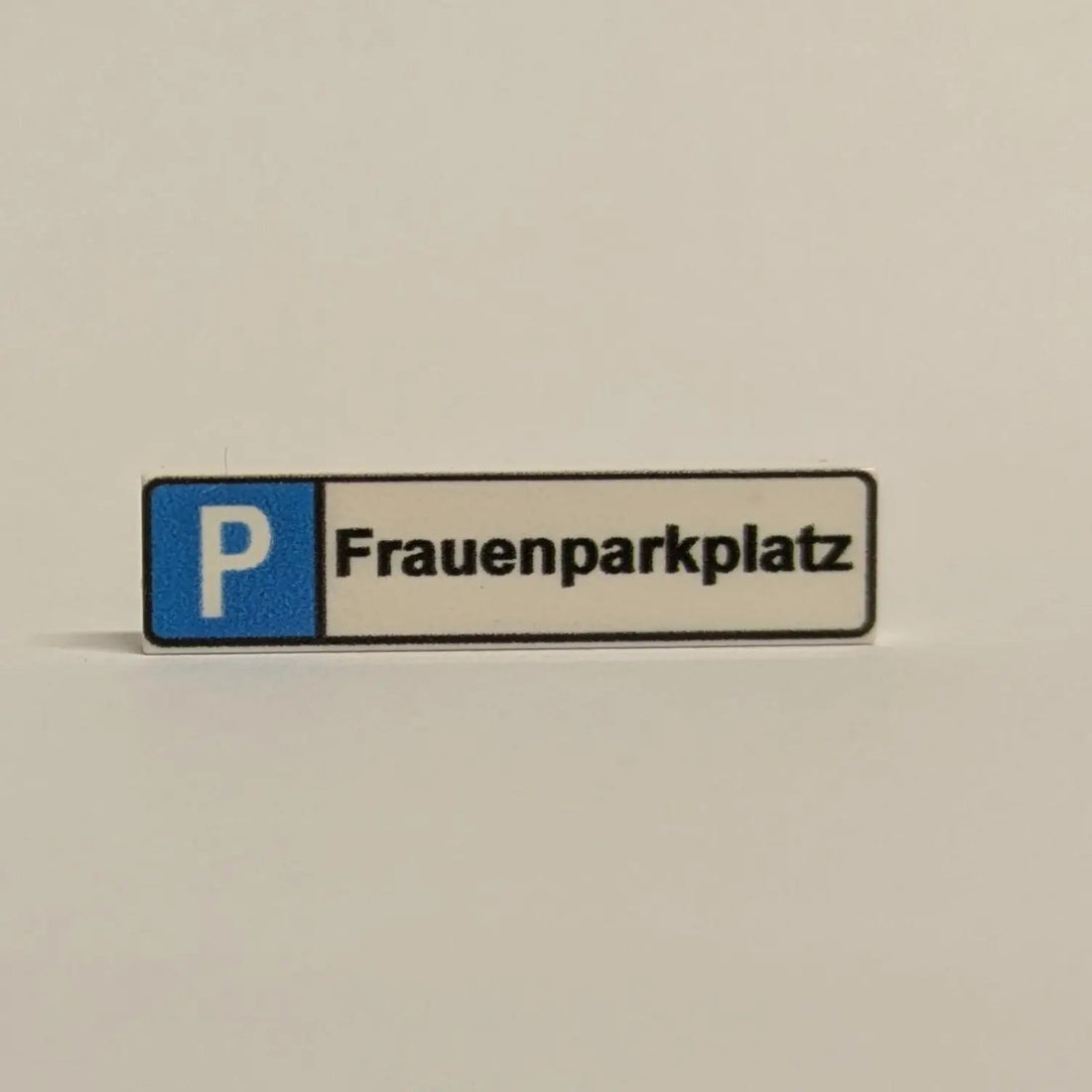 "Parkplatzkennzeichen" 1x4 Tile zur Auswahl