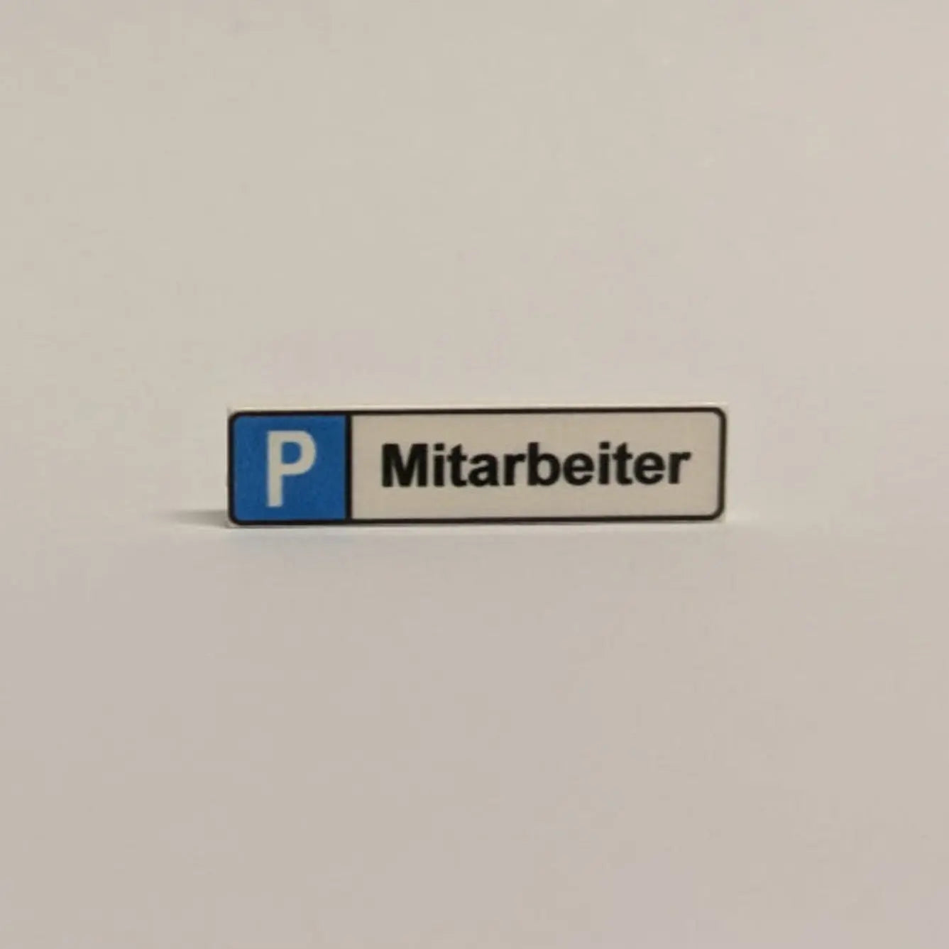 "Parkplatzkennzeichen" 1x4 Tile zur Auswahl