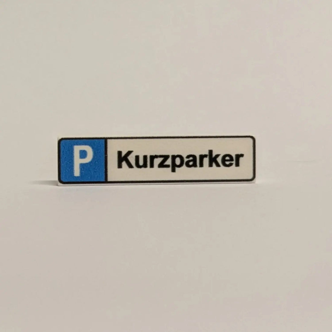 "Parkplatzkennzeichen" 1x4 Tile zur Auswahl