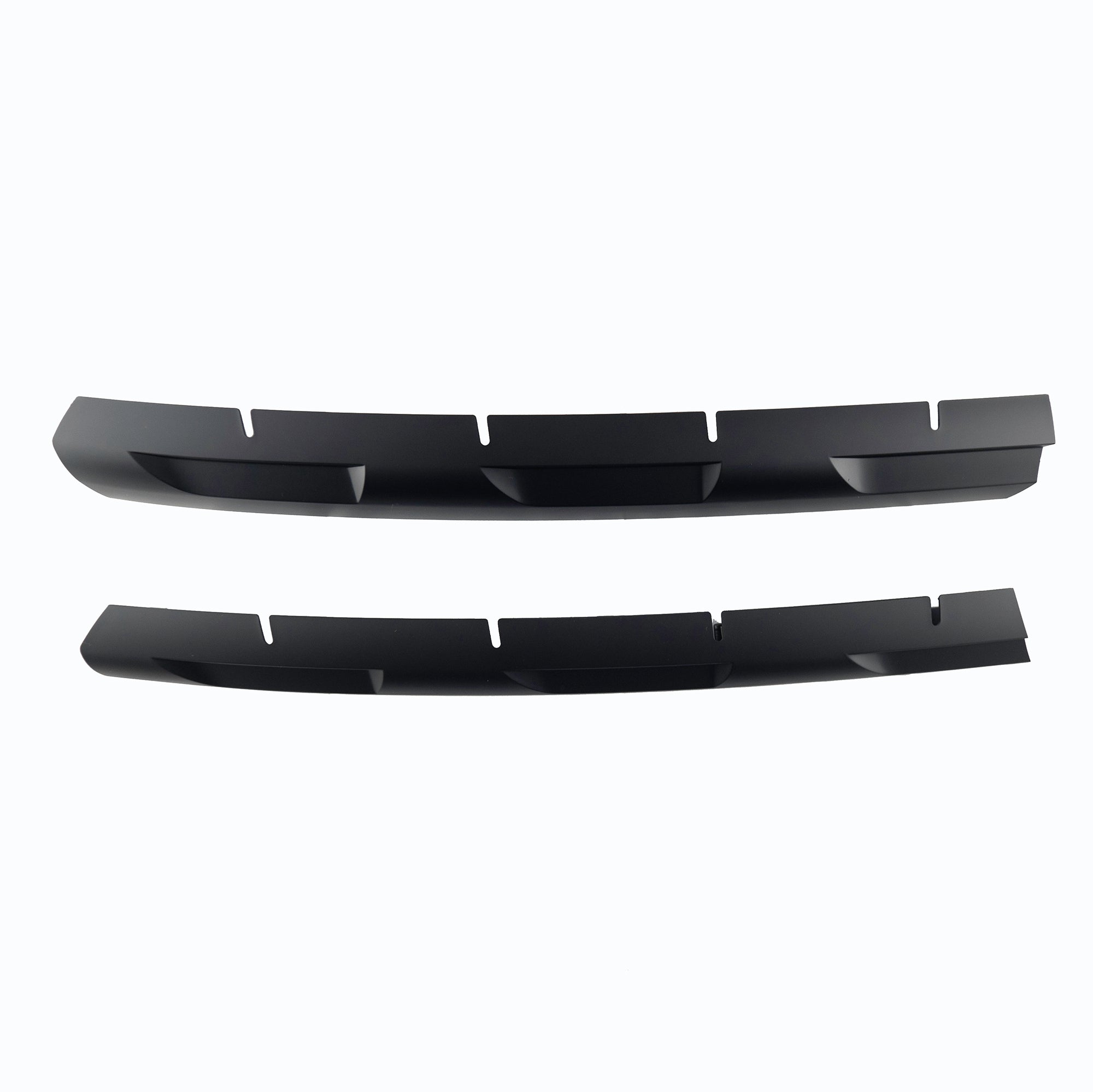 VW Transporter T6 Frontgrill Zierleisten (4-teilig) – Rohmaterial (Raw), ABS, lackierbar, mit 3M Tape