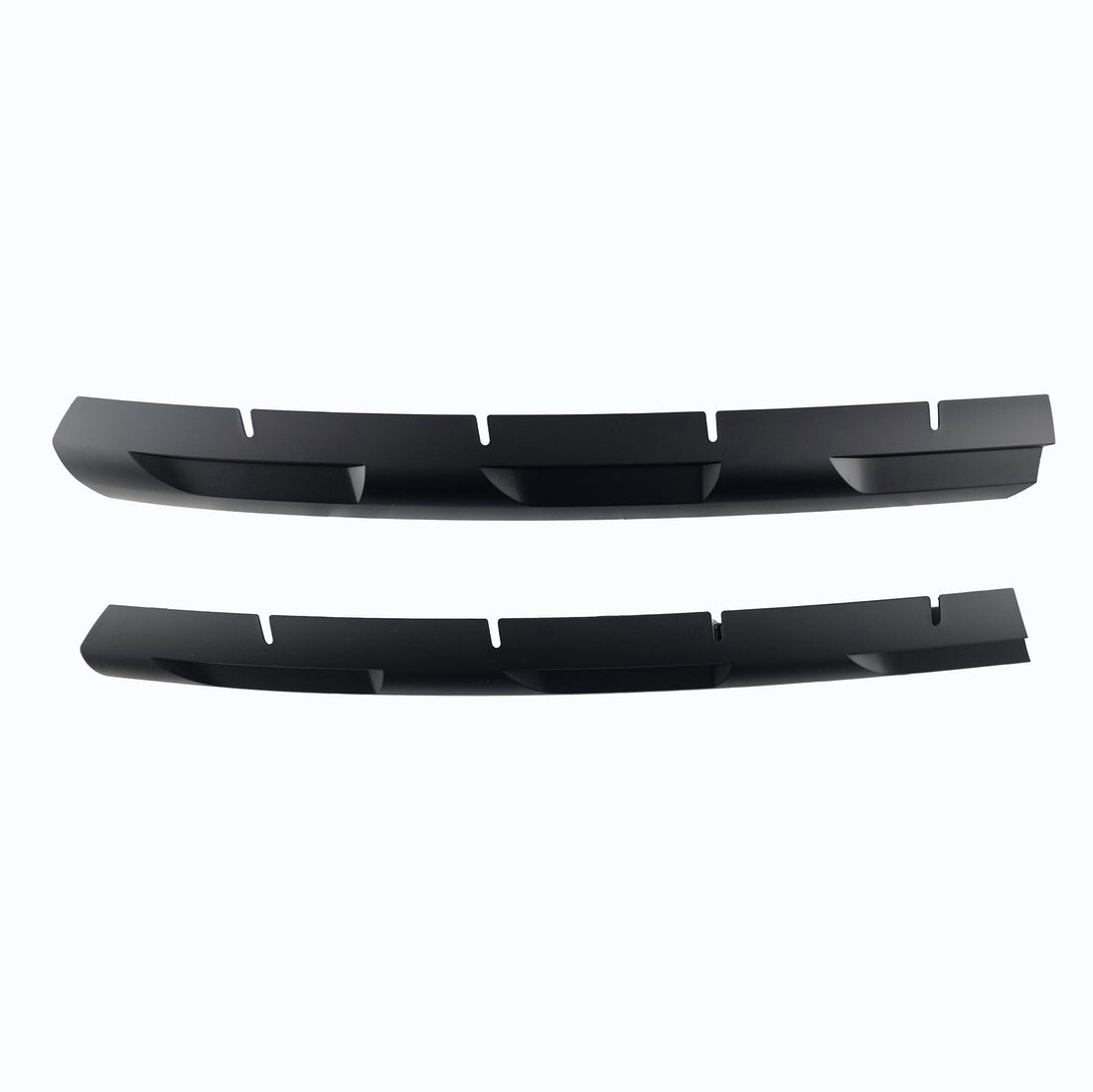 VW Transporter T6 Frontgrill Zierleisten (4-teilig) – Rohmaterial (Raw), ABS, lackierbar, mit 3M Tape