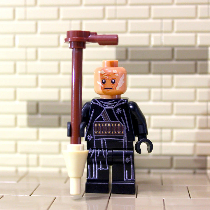 „Tribal Crimelord“ Custom Minifigur – Limited Edition (1 von 50) inkl. Gaffistock & Blister | MBB-Customs