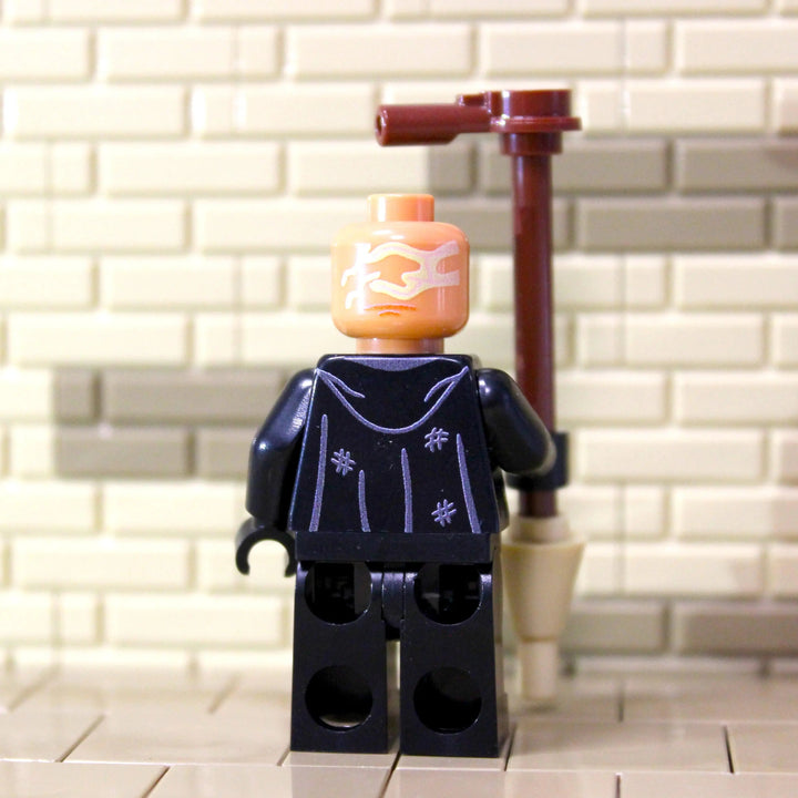 „Tribal Crimelord“ Custom Minifigur – Limited Edition (1 von 50) inkl. Gaffistock & Blister | MBB-Customs