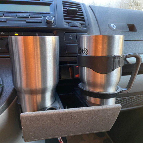 For VW T5, T5.1 Transporter OEM Cup Holder Replacement – Left Hand Drive (LHD)