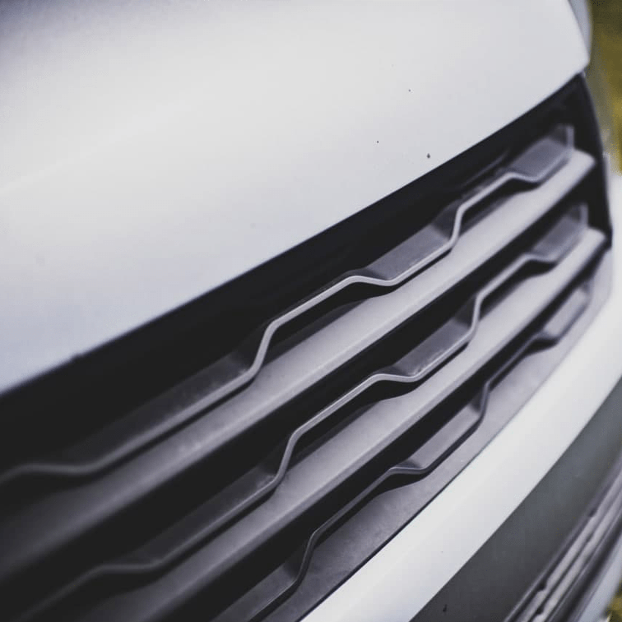 For VW T6 R-Line Front Grille (2 in 1) Badged/Badgeless - Matte Black