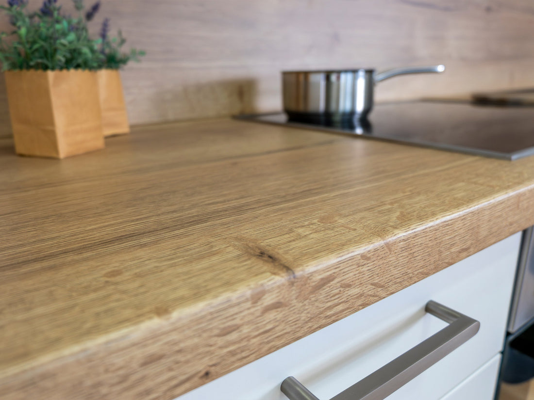 270cm GEBA Komplett-Küchenzeile  – vormontiert mit oder ohne E-Geräten, Nischenrückwand & LED-Beleuchtung