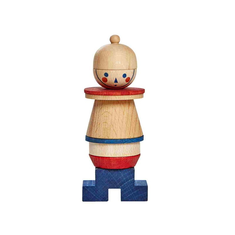 Wooden Story – Strichmännchen-Puzzle LALA | Blau