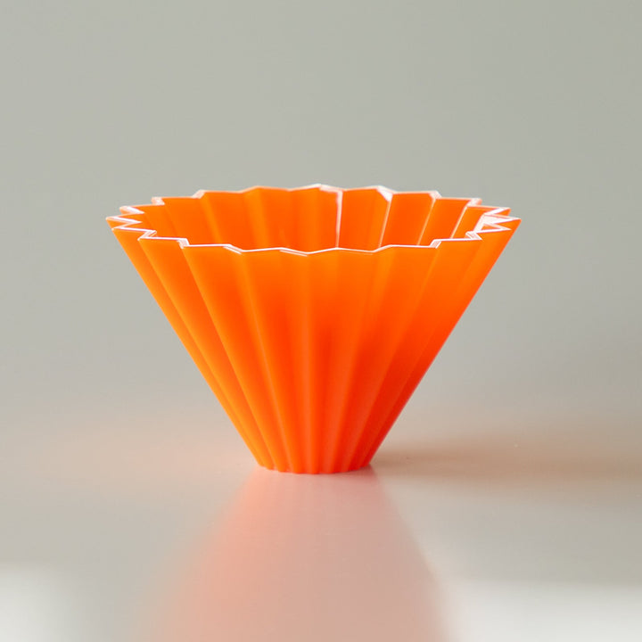 Origami Dripper Air S Orange – Limited Edition (1–2 Tassen) AS Resin, 20 Ribs, schneller Flow, spülmaschinenfest