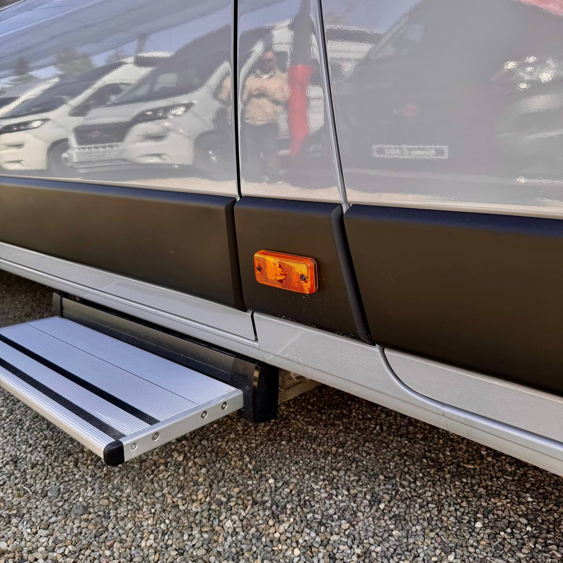 Opel Movano Signal/Marker Light Schutzkappen Textured – Signal Mark Guard Set, robuste Abdeckungen