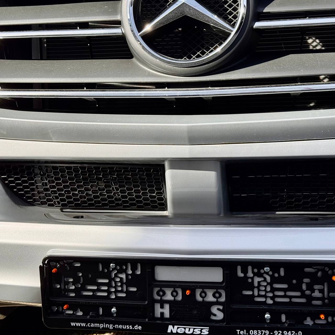 For Mercedes Sprinter 907 Front Bumper Honeycomb Mesh Grilles – Set of 2 - Van-X