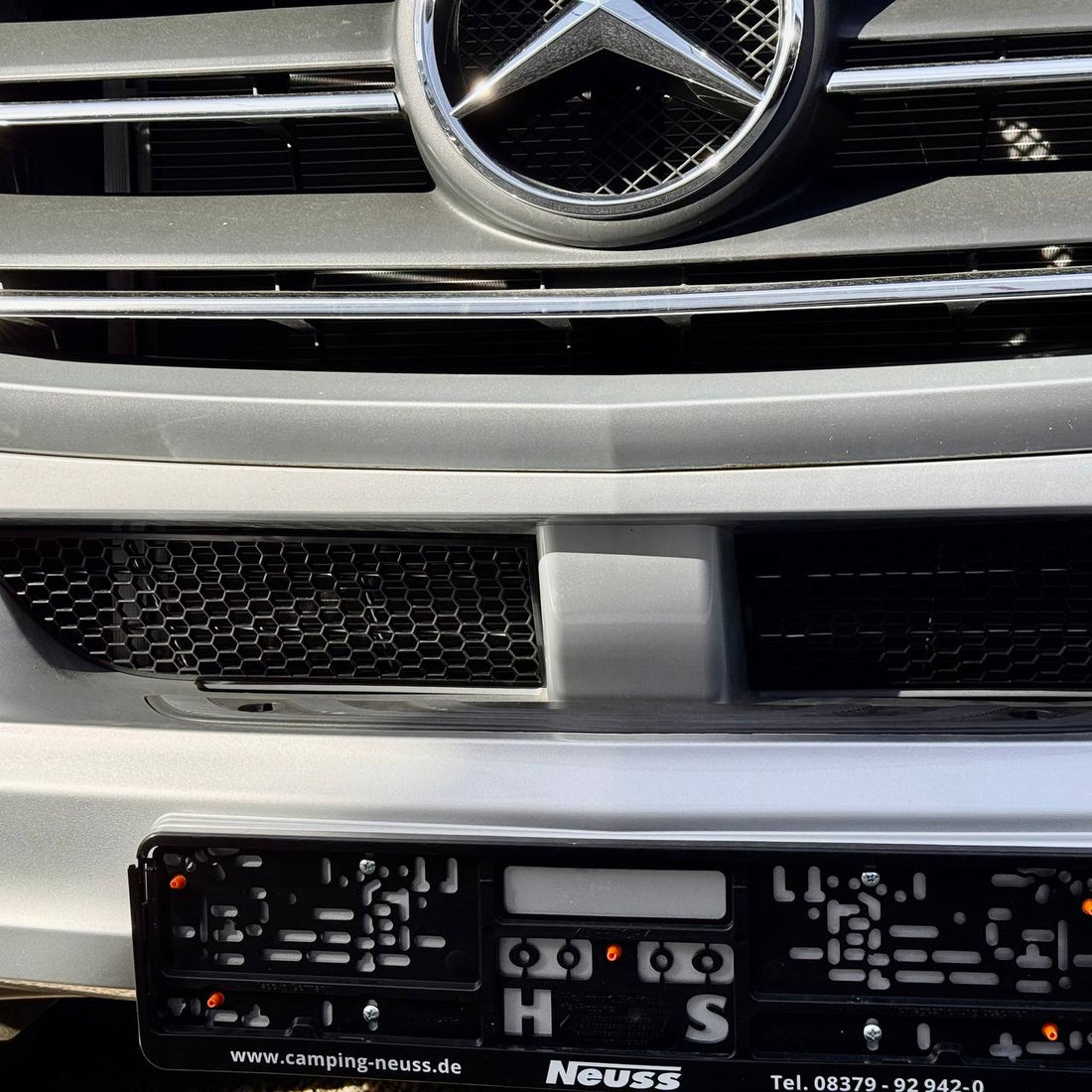 For Mercedes Sprinter 907 Front Bumper Honeycomb Mesh Grilles – Set of 2 - Van-X