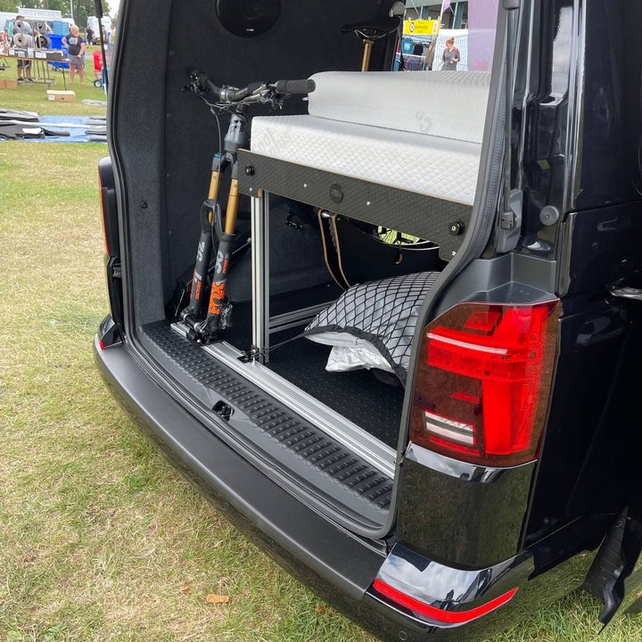 For VW T6.1 V3 Tailgate Rear Threshold Cover Campervan Conversion Parts Including Screws and Caps