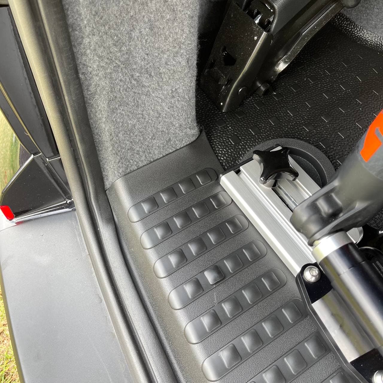 For VW T5, T5.1 Barn door Threshold covers, plus Side Step Inc Fitting Kit