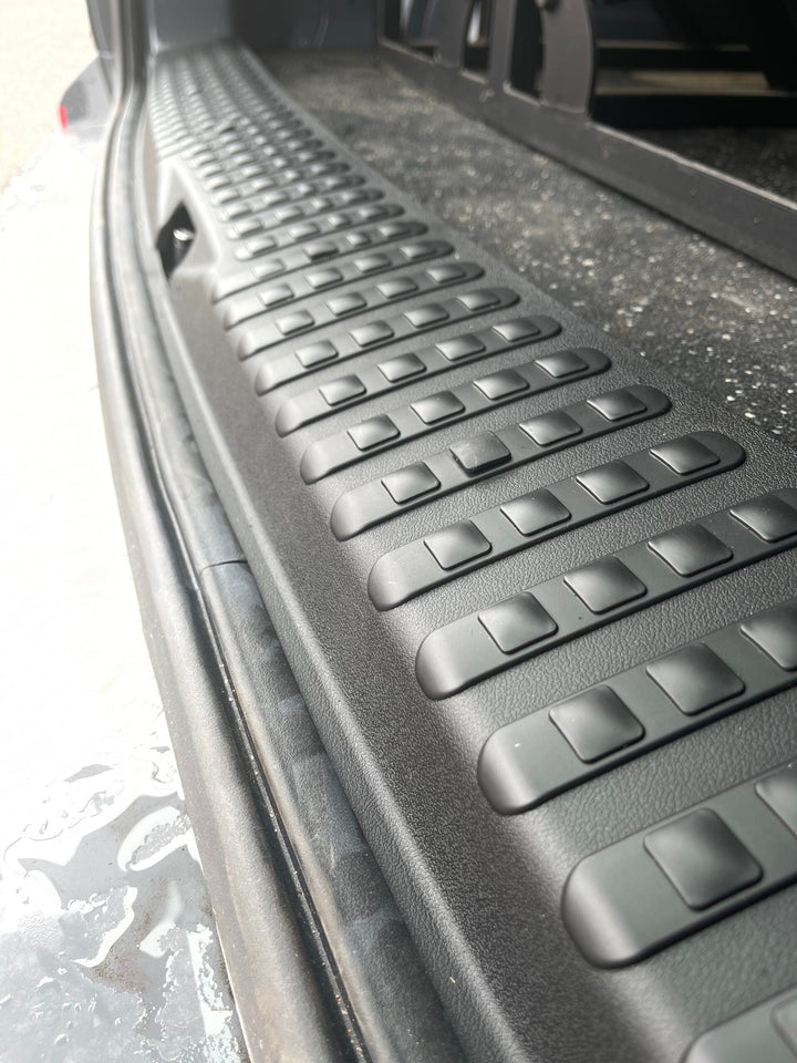 For VW T5, T5.1 V3 Tailgate Rear Threshold Cover Campervan Conversion Parts Including Screws and Caps