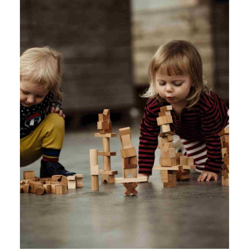 Wooden Story – Turmpuzzle aus Holz | Bunt